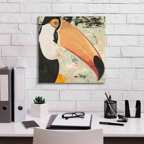 Image of 'Toucan Play 2' by Karen Smith Giclee Canvas Wall Art,18x18