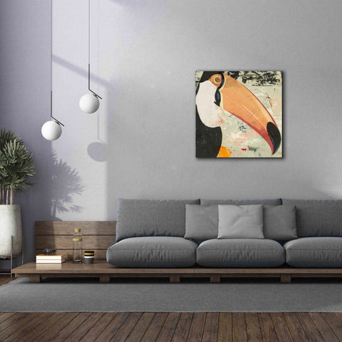 Image of 'Toucan Play 2' by Karen Smith Giclee Canvas Wall Art,37x37