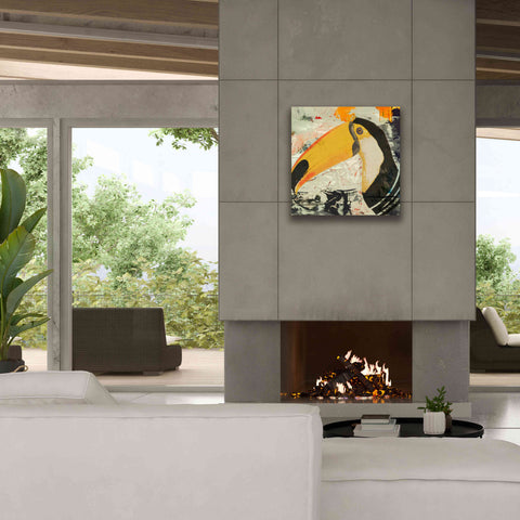 Image of 'Toucan Play 1' by Karen Smith Giclee Canvas Wall Art,26x26