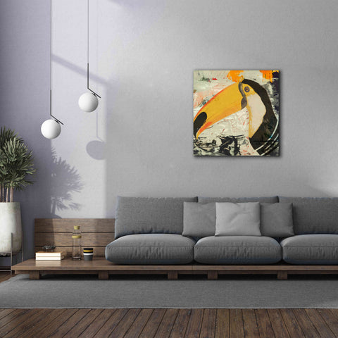 Image of 'Toucan Play 1' by Karen Smith Giclee Canvas Wall Art,37x37