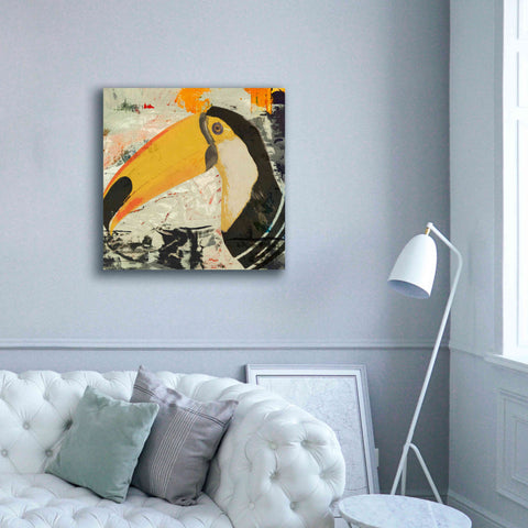 Image of 'Toucan Play 1' by Karen Smith Giclee Canvas Wall Art,37x37