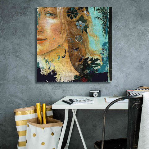 Image of 'Flower Lady' by Karen Smith Giclee Canvas Wall Art,26x26