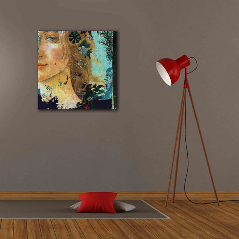 Image of 'Flower Lady' by Karen Smith Giclee Canvas Wall Art,26x26