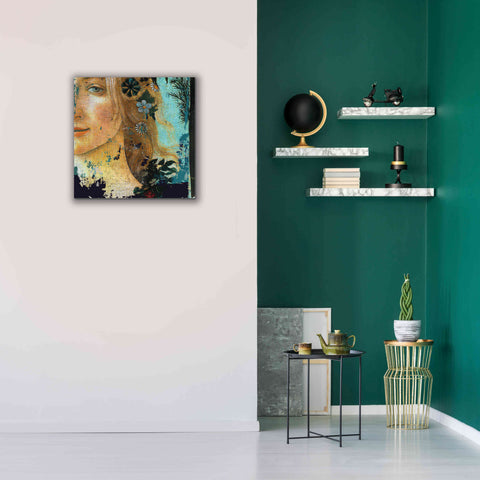 Image of 'Flower Lady' by Karen Smith Giclee Canvas Wall Art,26x26