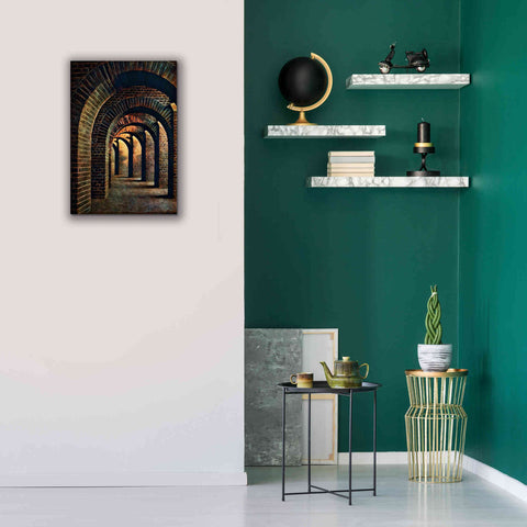 Image of 'Medieval Vaulted Cellar 1' by Ashley Aldridge Giclee Canvas Wall Art,18 x 26