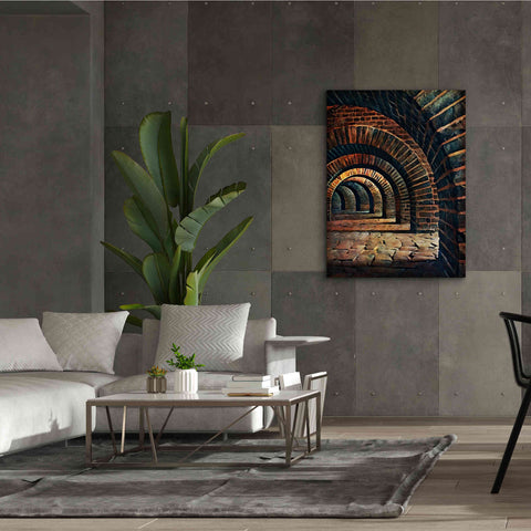 Image of 'Medieval Vaulted Cellar 2' by Ashley Aldridge Giclee Canvas Wall Art,40 x 54
