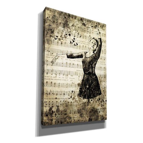 Image of 'Prima Ballerina Dream 1' by Ashley Aldridge Giclee Canvas Wall Art