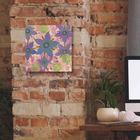 Image of 'Borage Sprites Of Sagrada' by Evelia Designs Giclee Canvas Wall Art,12 x 12