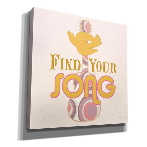 Image of 'Find Your Song' by Evelia Designs Giclee Canvas Wall Art