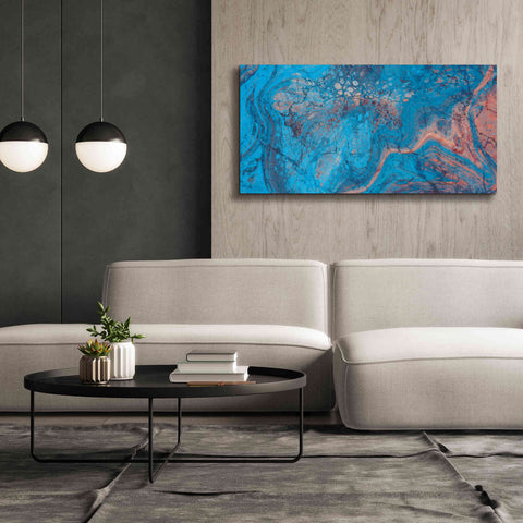 Image of 'Craquelure Three' by Steve Hunziker Giclee Canvas Wall Art,60 x 30