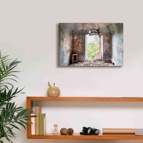 Image of 'Crack In The Wall' by Roman Robroek Giclee Canvas Wall Art,18 x 12
