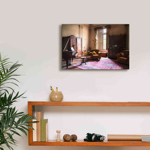 Image of 'Piano Castle' by Roman Robroek Giclee Canvas Wall Art,18 x 12