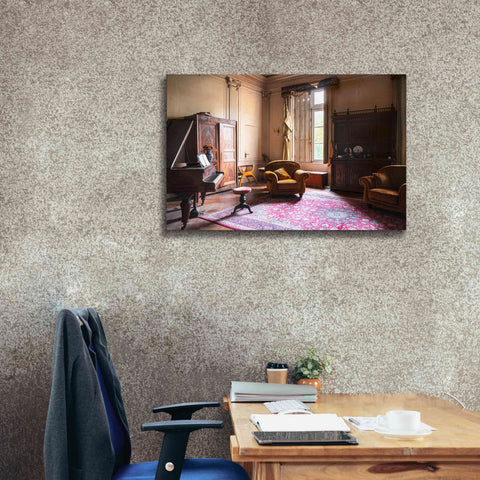 Image of 'Piano Castle' by Roman Robroek Giclee Canvas Wall Art,40 x 26
