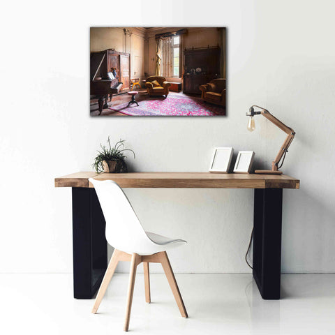 Image of 'Piano Castle' by Roman Robroek Giclee Canvas Wall Art,40 x 26
