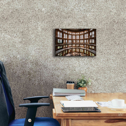 Image of 'Industrial Tower' by Roman Robroek Giclee Canvas Wall Art,18 x 12