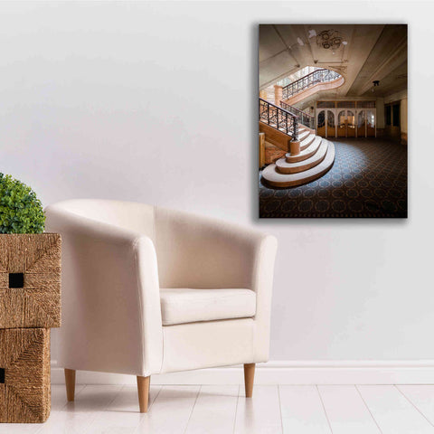 Image of 'Stairs From The Side' by Roman Robroek Giclee Canvas Wall Art,26 x 34