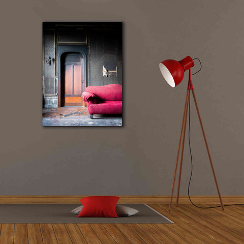 Image of 'Burned Bedroom' by Roman Robroek Giclee Canvas Wall Art,26 x 34