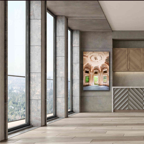 Image of 'Concrete Main Entrance' by Roman Robroek Giclee Canvas Wall Art,40 x 60