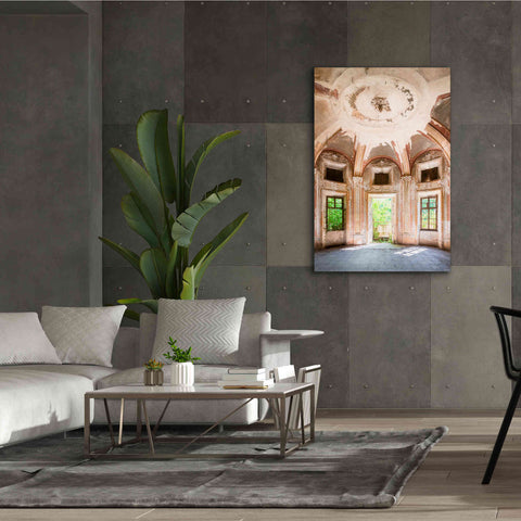 Image of 'Concrete Main Entrance' by Roman Robroek Giclee Canvas Wall Art,40 x 60