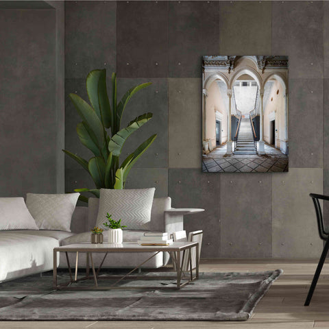 Image of 'Gray Staircase' by Roman Robroek Giclee Canvas Wall Art,40 x 54