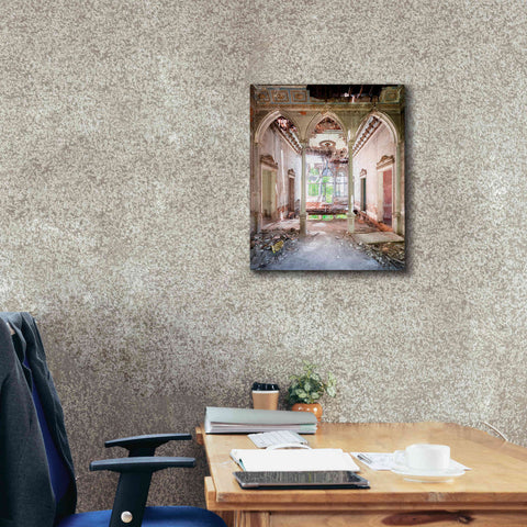 Image of 'Damaged Palace' by Roman Robroek Giclee Canvas Wall Art,20 x 24