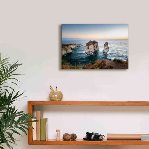 Image of 'Pigeon Rocks' by Roman Robroek Giclee Canvas Wall Art,18 x 12