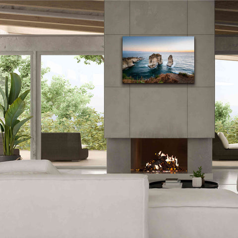 Image of 'Pigeon Rocks' by Roman Robroek Giclee Canvas Wall Art,40 x 26