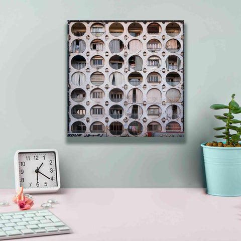 Image of 'Oval Appartments' by Roman Robroek Giclee Canvas Wall Art,12 x 12