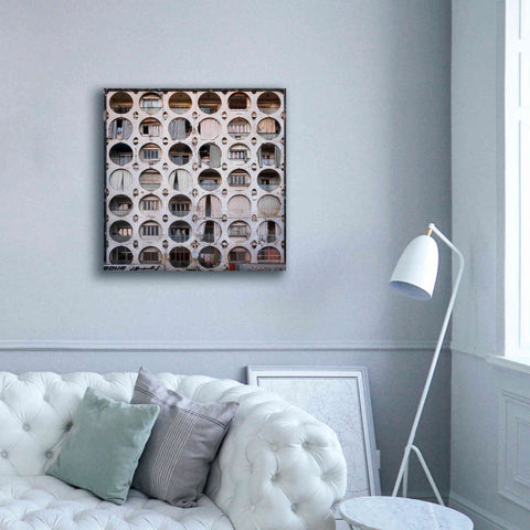 Image of 'Oval Appartments' by Roman Robroek Giclee Canvas Wall Art,37 x 37
