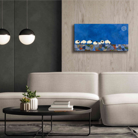 Image of 'Feeling Sheepish by Casey Craig Giclee Canvas Wall Art,40 x 20