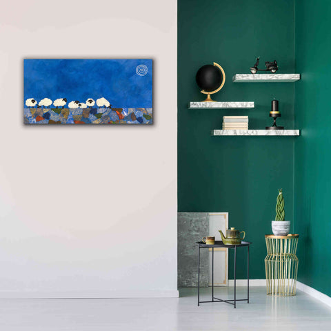 Image of 'Feeling Sheepish by Casey Craig Giclee Canvas Wall Art,40 x 20