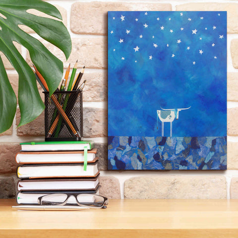 Image of 'Stars at Night by Casey Craig Giclee Canvas Wall Art,12 x 16