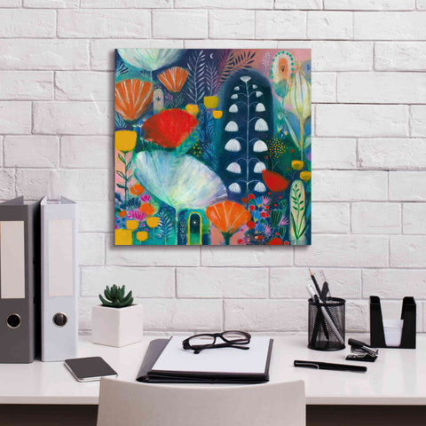 Image of 'Nuit Blanche by Corina Capri Giclee Canvas Wall Art,18 x 18