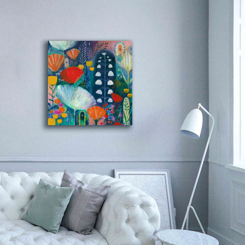 Image of 'Nuit Blanche by Corina Capri Giclee Canvas Wall Art,37 x 37
