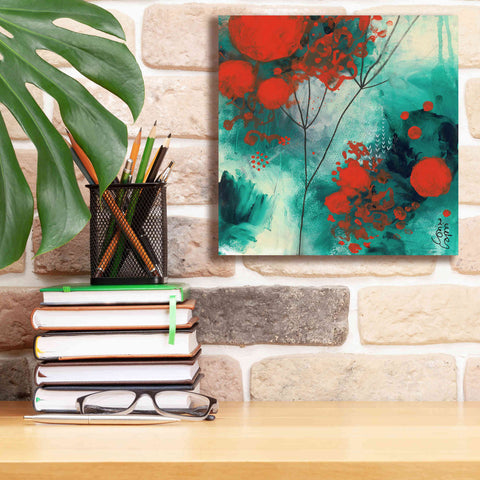 Image of 'Winter Solstice by Corina Capri Giclee Canvas Wall Art,12 x 12