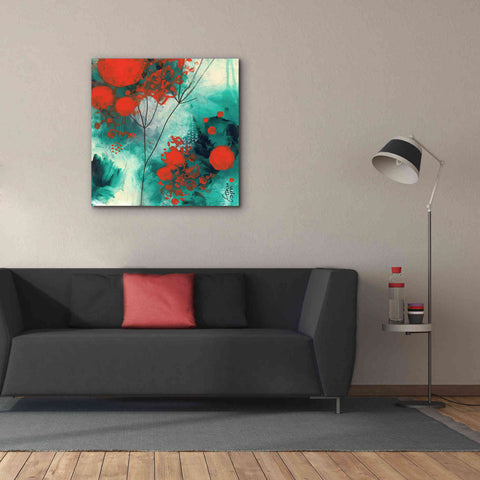 Image of 'Winter Solstice by Corina Capri Giclee Canvas Wall Art,37 x 37