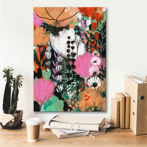 Image of 'Strawberry Moon by Corina Capri Giclee Canvas Wall Art,18 x 26