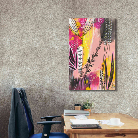 Image of 'Spring in Pink by Corina Capri Giclee Canvas Wall Art,26 x 40