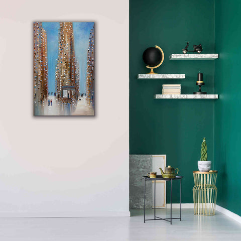 Image of 'Coffee Shop ' by Ekaterina Ermilkina Giclee Canvas Wall Art,26 x 40