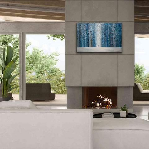 Image of 'Sounds Of The Rain' by Ekaterina Ermilkina Giclee Canvas Wall Art,40 x 26