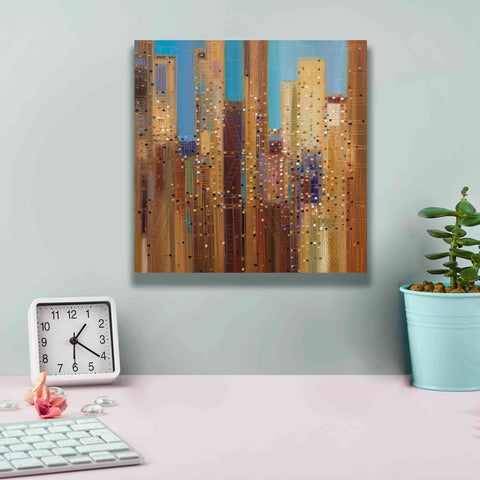 Image of 'Urban Empire' by Ekaterina Ermilkina Giclee Canvas Wall Art,12 x 12