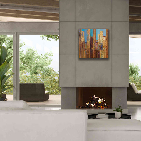 Image of 'Urban Empire' by Ekaterina Ermilkina Giclee Canvas Wall Art,26 x 26