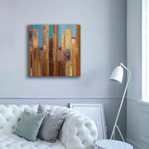 Image of 'Urban Empire' by Ekaterina Ermilkina Giclee Canvas Wall Art,37 x 37