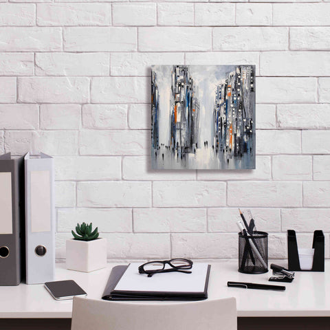 Image of 'City Escape' by Ekaterina Ermilkina Giclee Canvas Wall Art,12 x 12