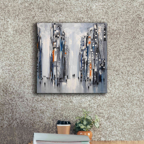Image of 'City Escape' by Ekaterina Ermilkina Giclee Canvas Wall Art,18 x 18