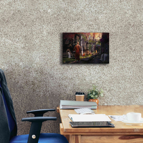 Image of 'Hidden Sanctuary' by Cameron Gray Giclee Canvas Wall Art,18 x 12