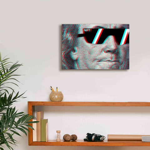 Image of 'NFT Degen' by Epic Portfolio, Canvas Wall Art,18x12