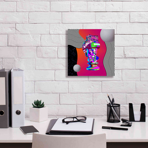 Image of 'Cyberpunk David ' by Epic Portfolio, Canvas Wall Art,12x12