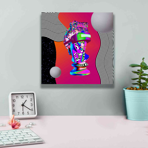 Image of 'Cyberpunk David ' by Epic Portfolio, Canvas Wall Art,12x12