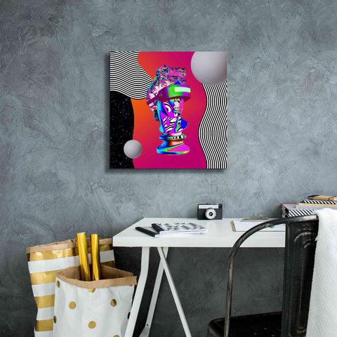Image of 'Cyberpunk David ' by Epic Portfolio, Canvas Wall Art,18x18